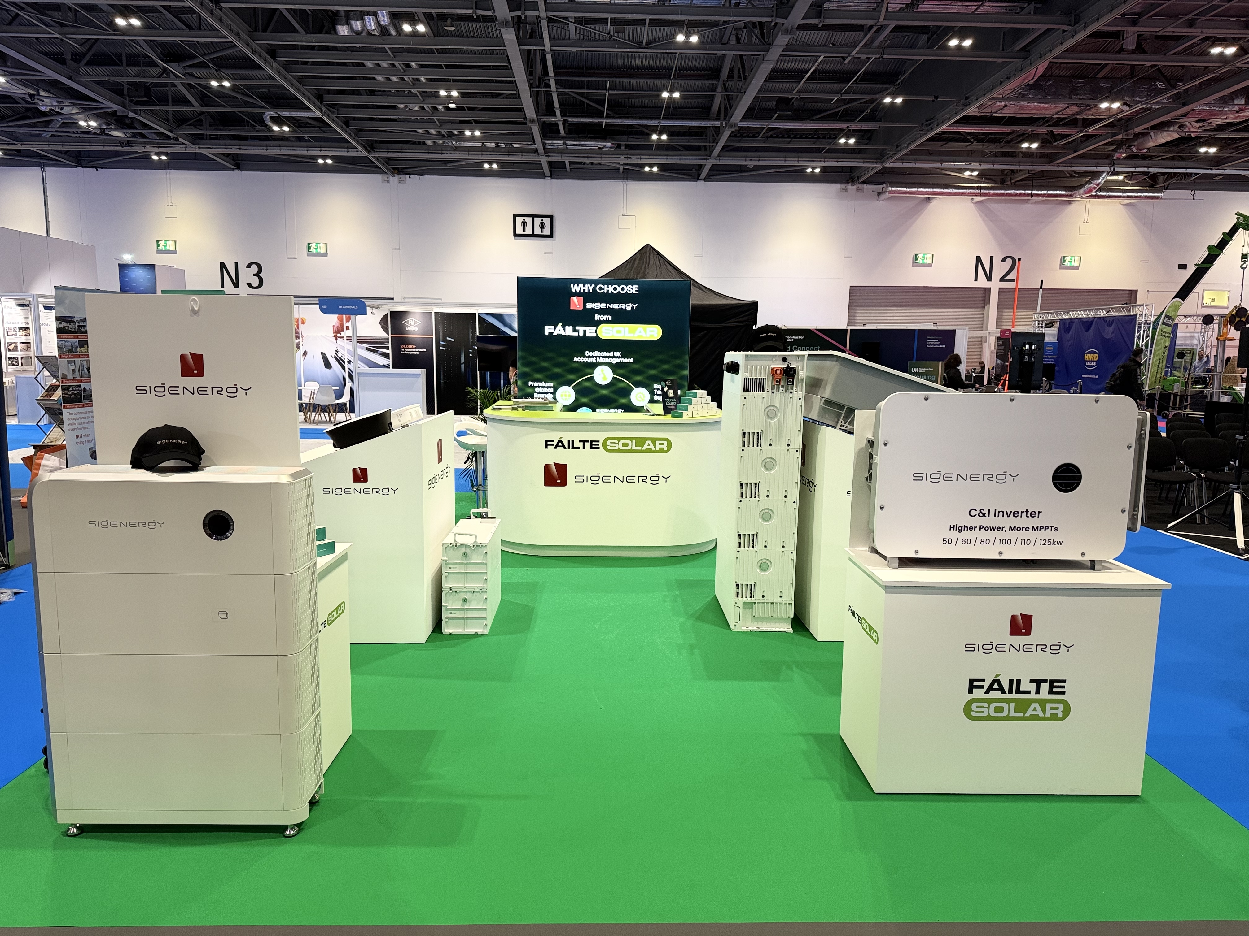 Fáilte Solar Connects with the Construction Industry at UK Construction Week 2026