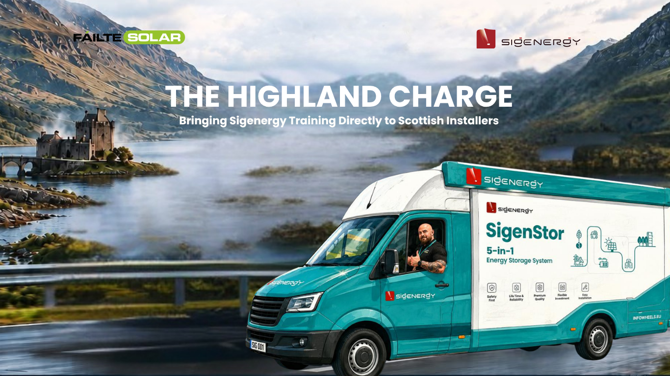 The Highland Charge, Matt on the Road | 1,135 Miles, Four Days, Lots of Sigenergy Conversations and alot of Haggis! ⚡🏴