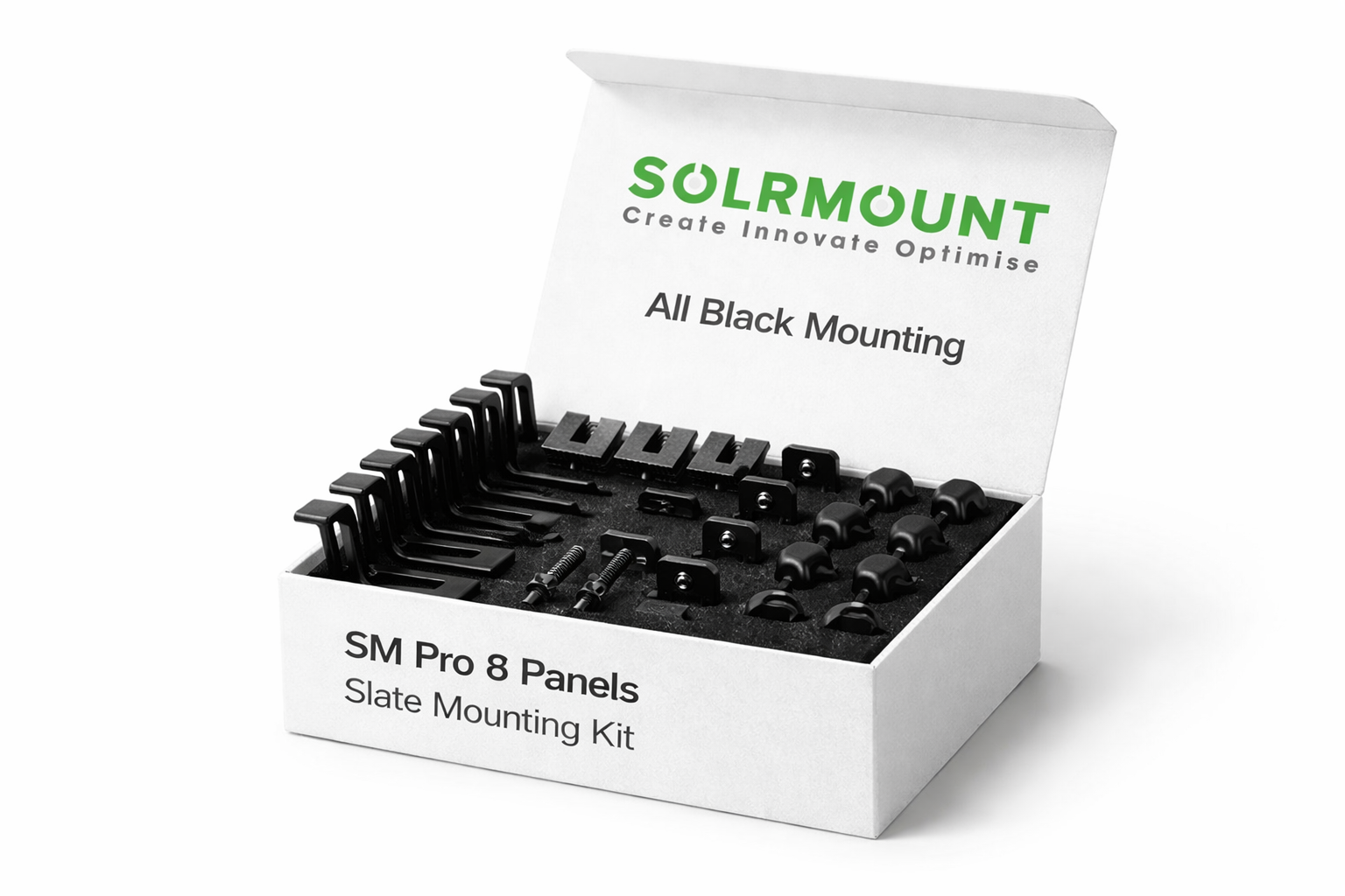 SM Pro 8 Panels Slate Kit - Black