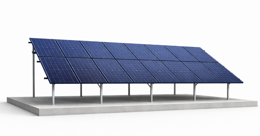 Ground Mount 16 Panels System