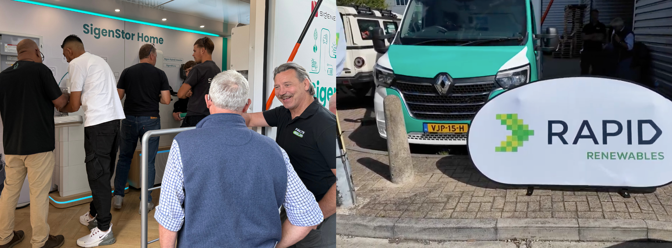 Sigenergy Van on Tour with Rapid Renewables: Taking Smart Energy on the Road