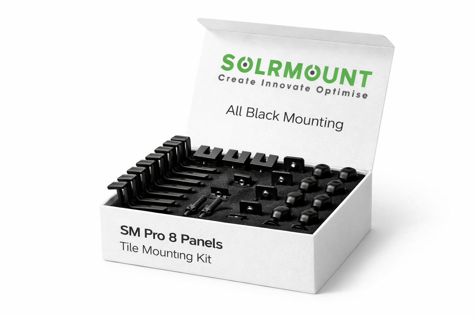 SM Pro 8 Panels Tile Kit - Black