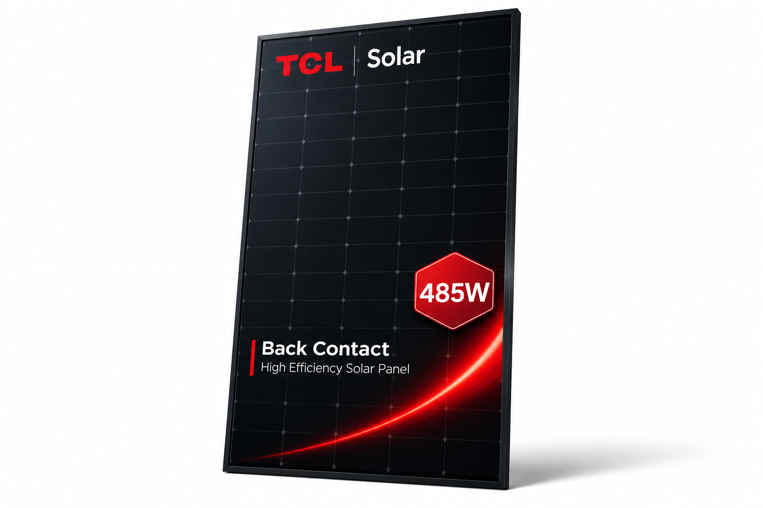 TCL 485W Back Contact Bifacial Double Glass Module