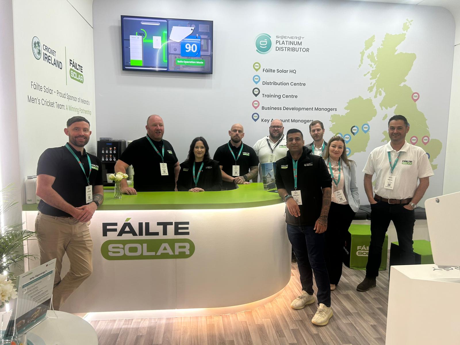 Fáilte Solar Connects with the Renewable Energy Industry at Solar & Storage Live London 2026