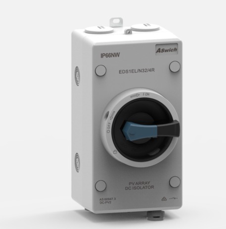 Onccy DC Isolator 32A 1000V 4 Pole (IP65)