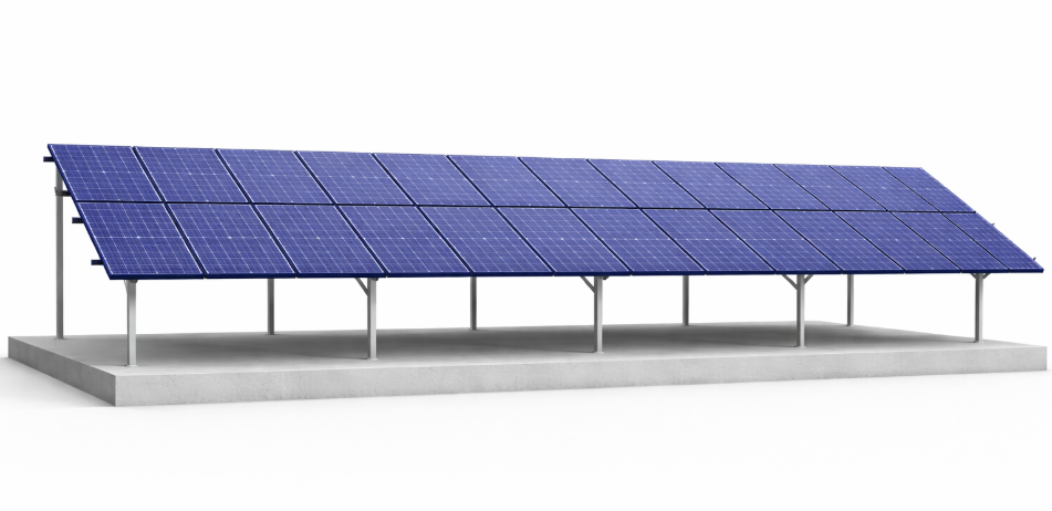 Ground Mount 24 Panel System