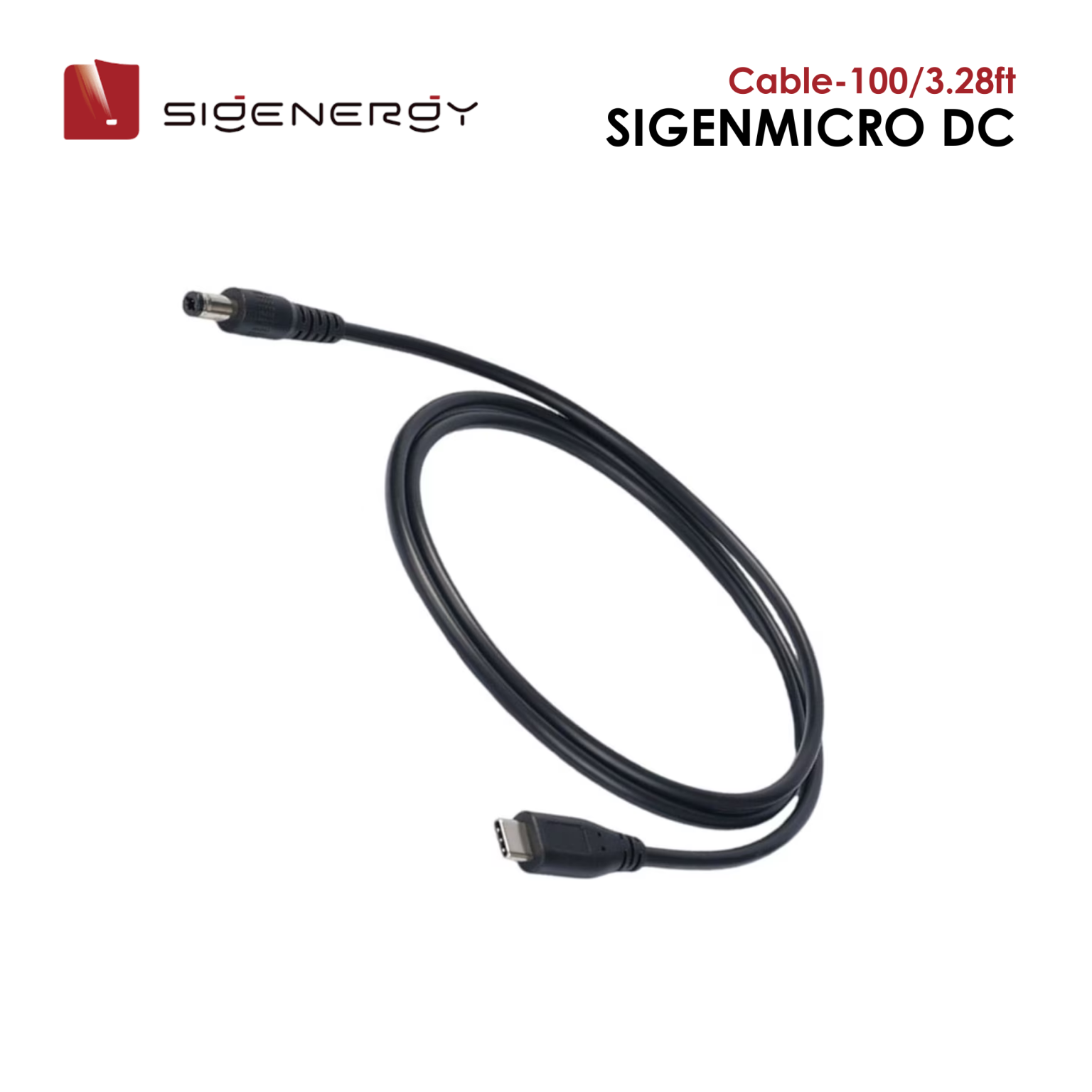 SigenMicro DC Cable-100/3.28ft