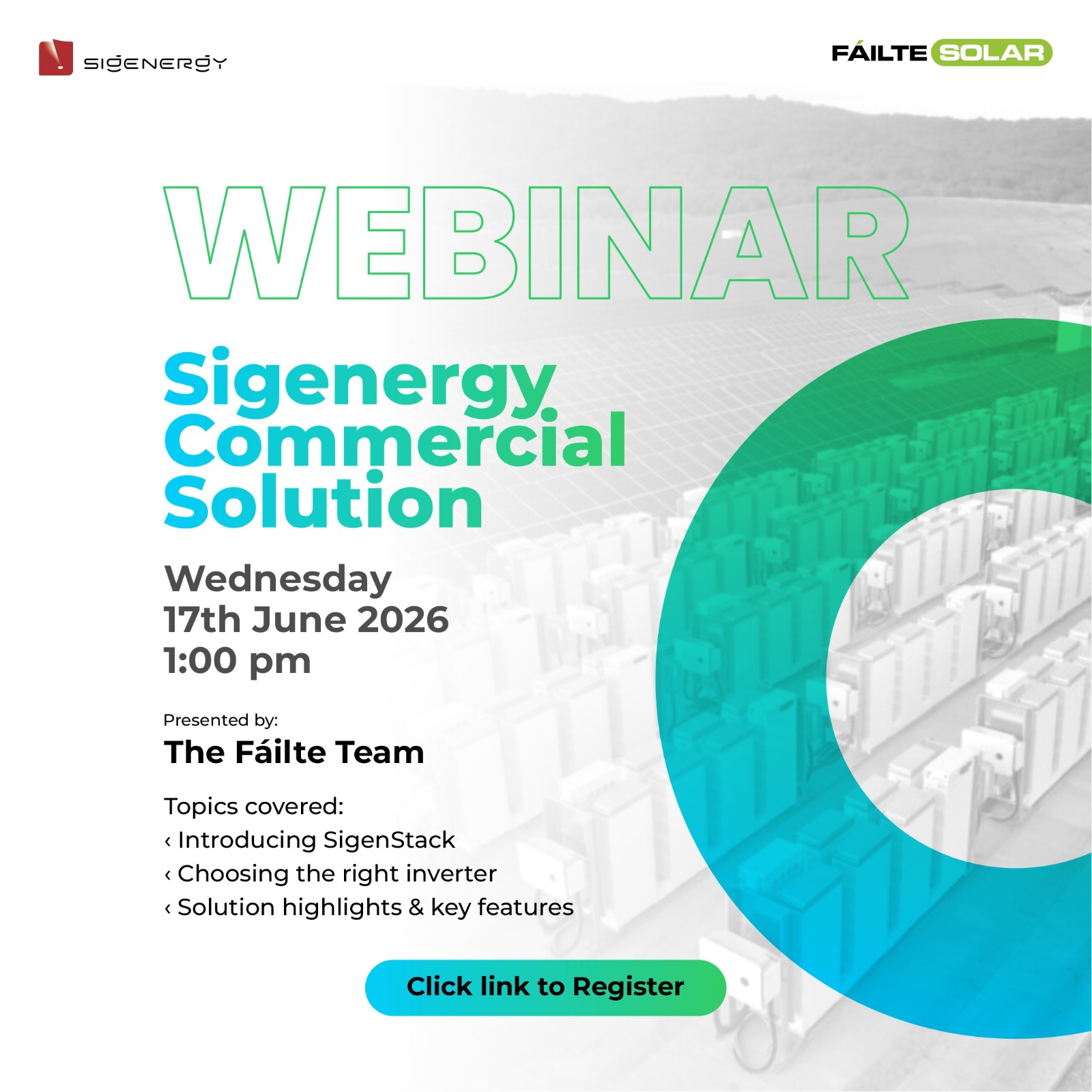 Sigenergy Commercial Solution - 1pm