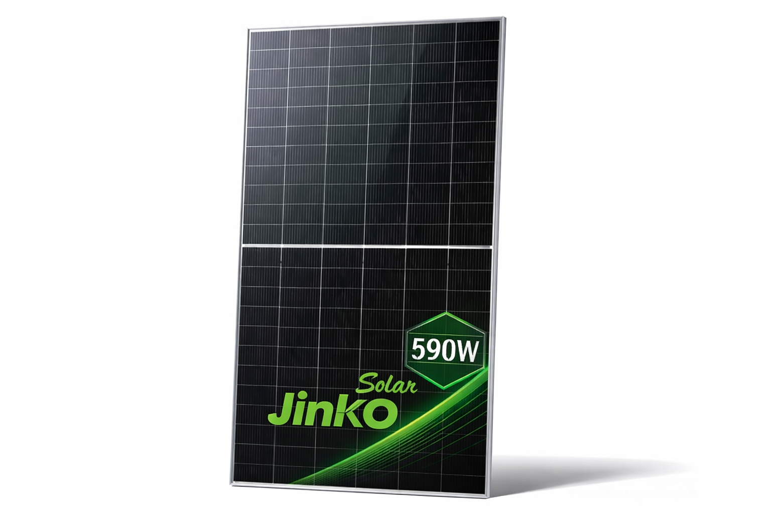 Jinko 590 N-type Bifacial Silver Frame