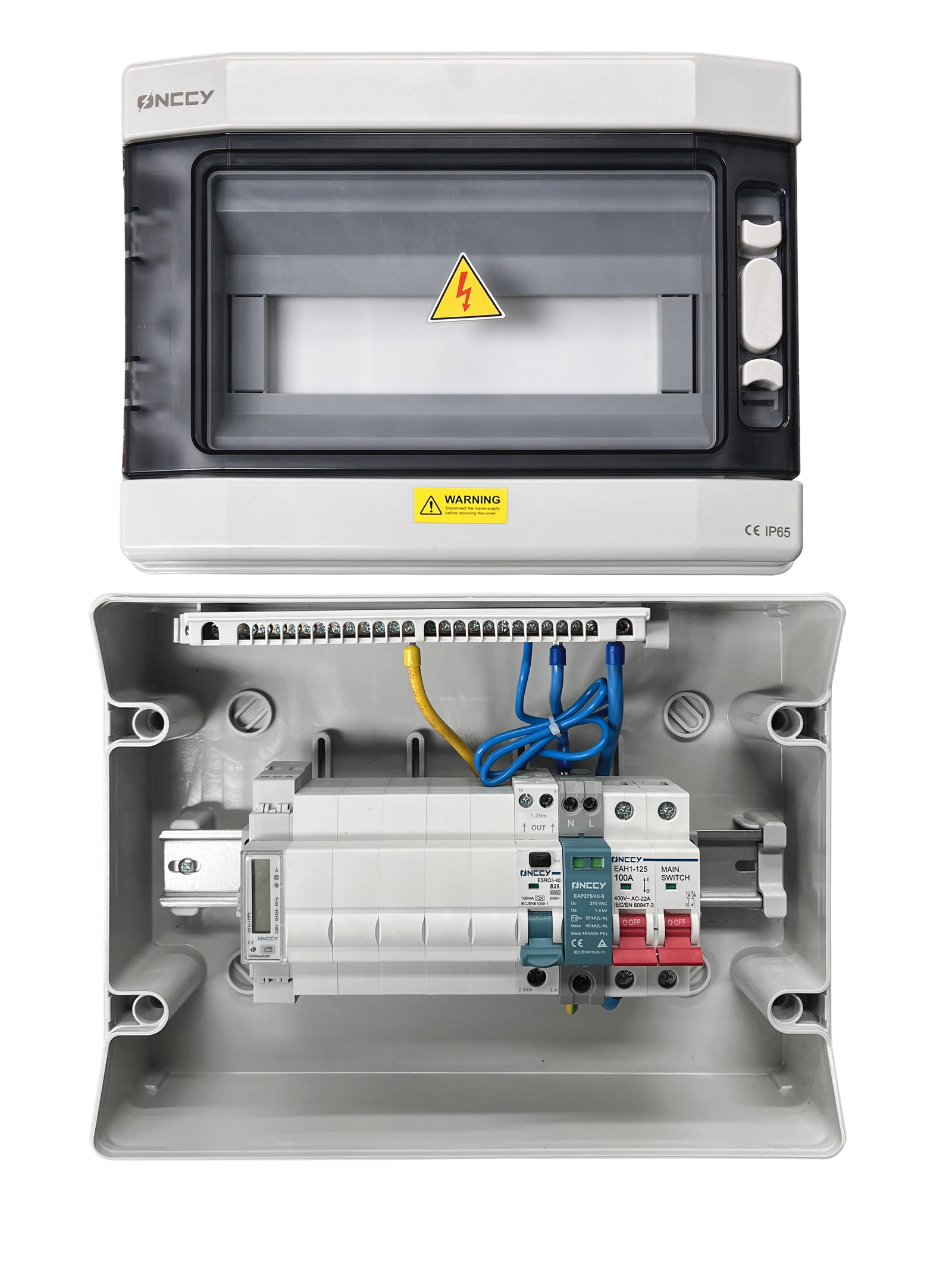 AC Distribution Box (Plastic)