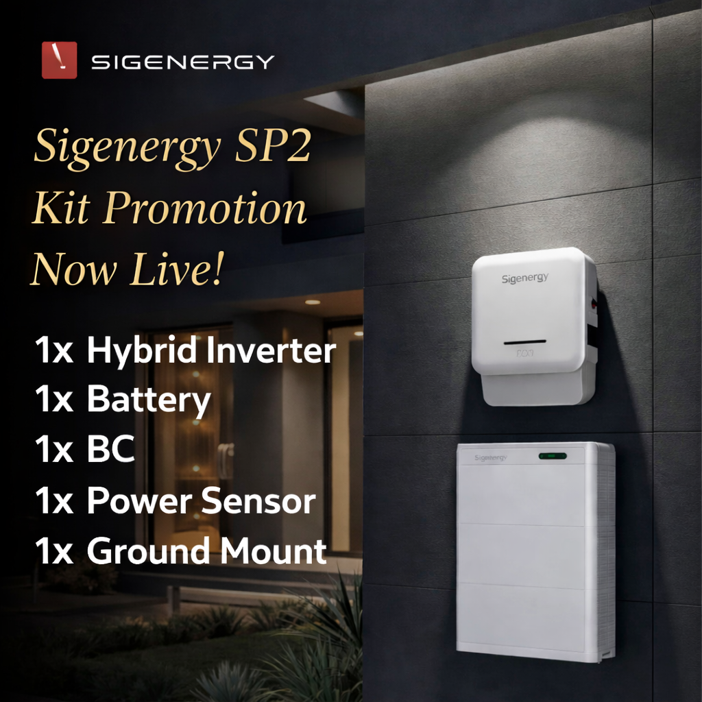 3.6K Hybrid Inverter + 6kWh Battery + BC + Ground Mount + Power Sensor