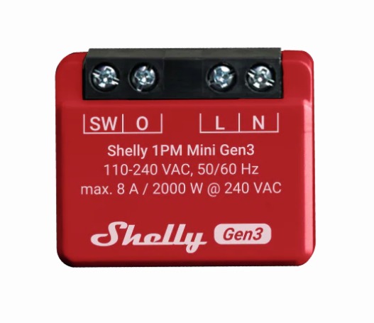 Shelly 1PM Mini Gen3